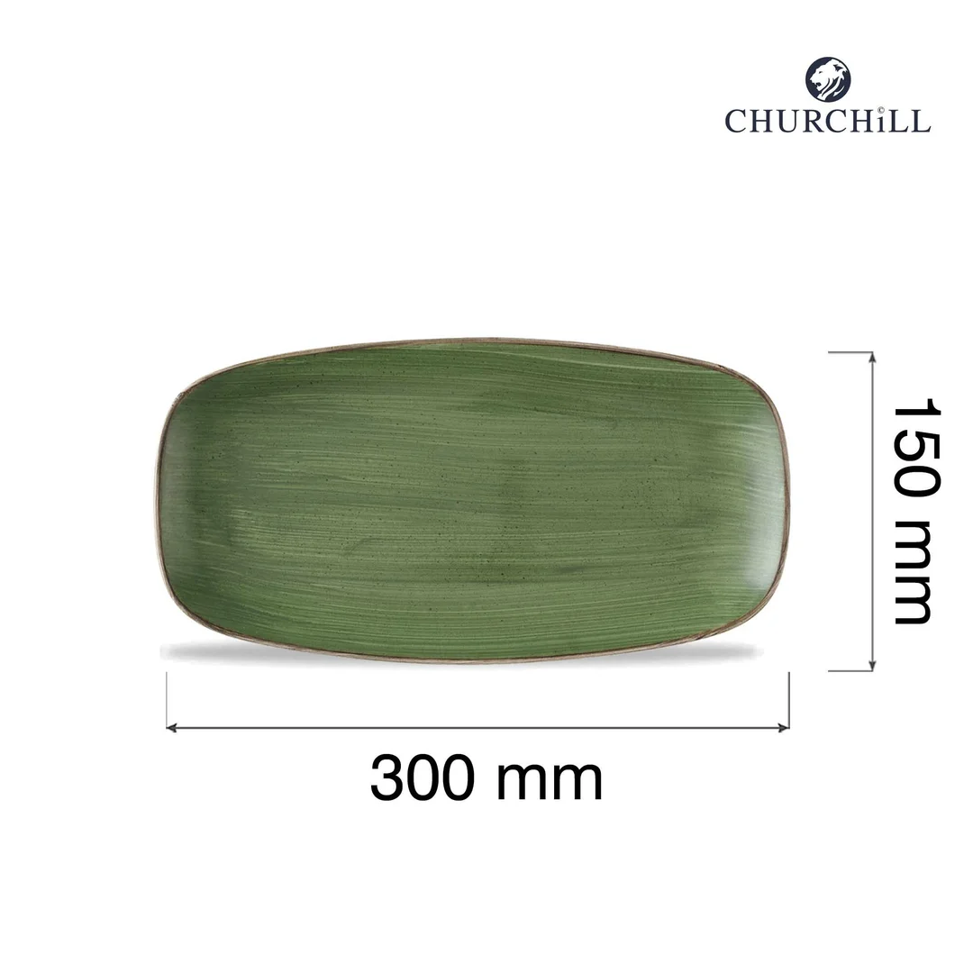 Talerz prostokątny Stonecast Sorrel Green, 300x150mm — zdjęcie 4