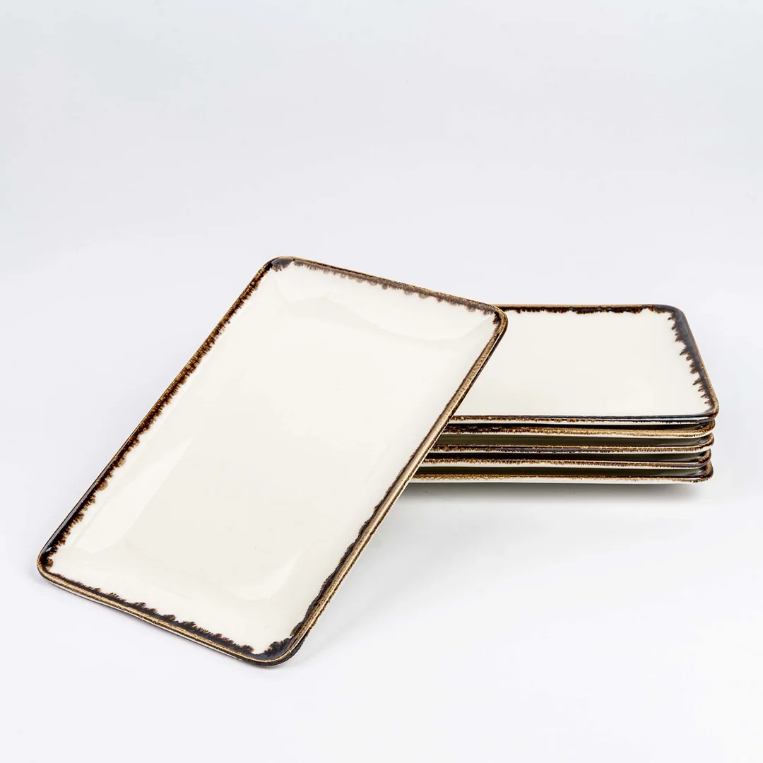Talerz prostokątny Vanilla 300x200 mm — zdjęcie 6