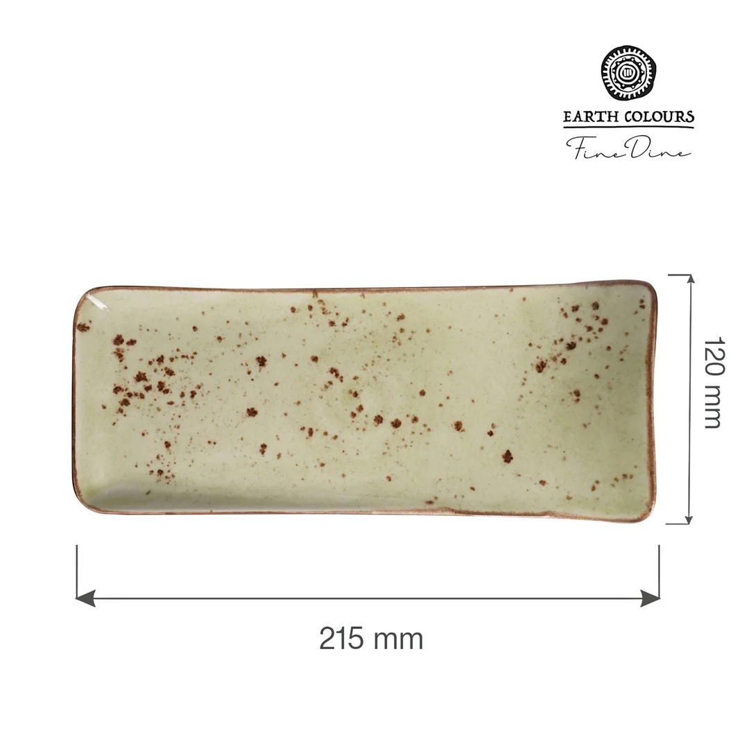 Talerz serwingowy Olive 215x120 mm — zdjęcie 11