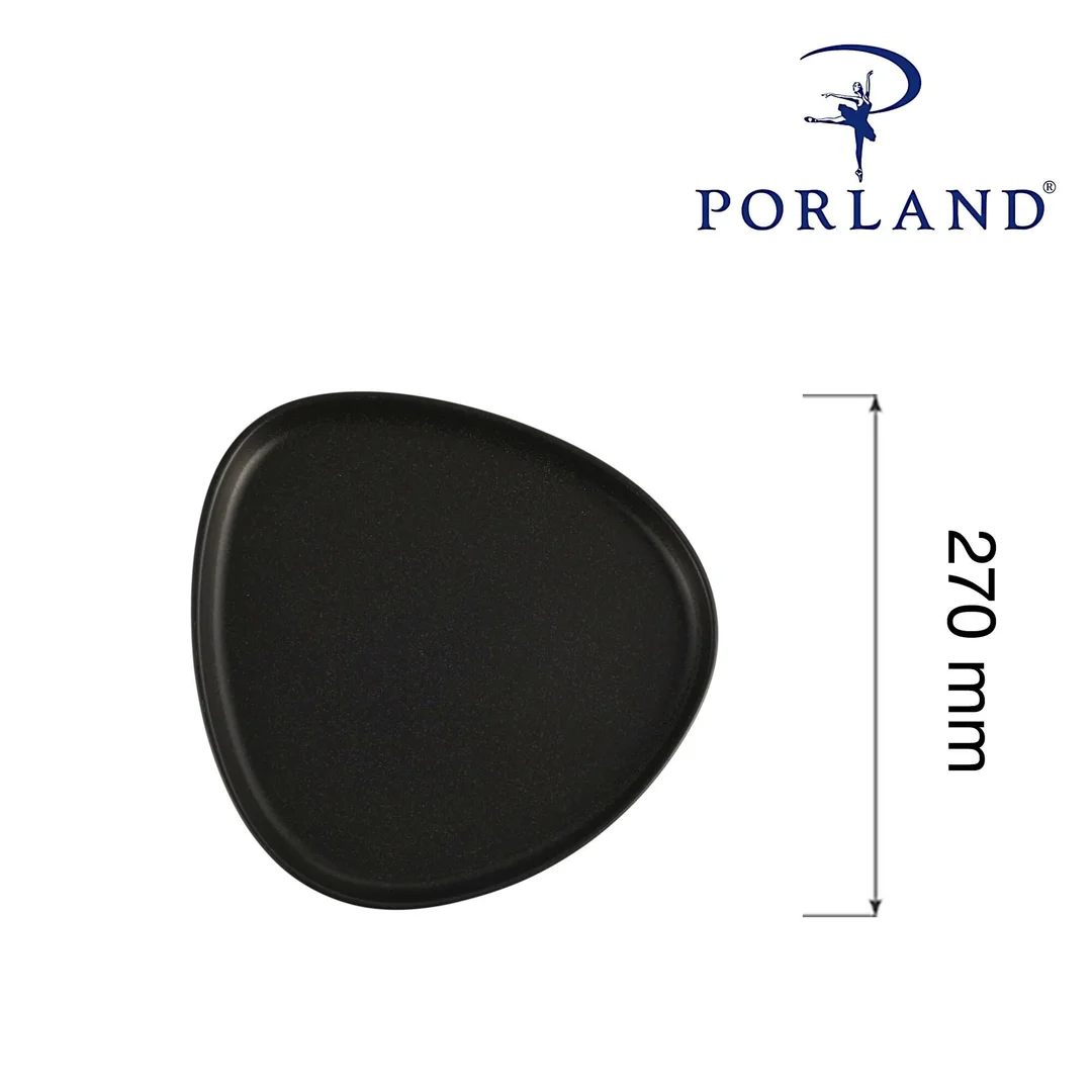 Talerz trójkątny Coal, 270mm — zdjęcie 2
