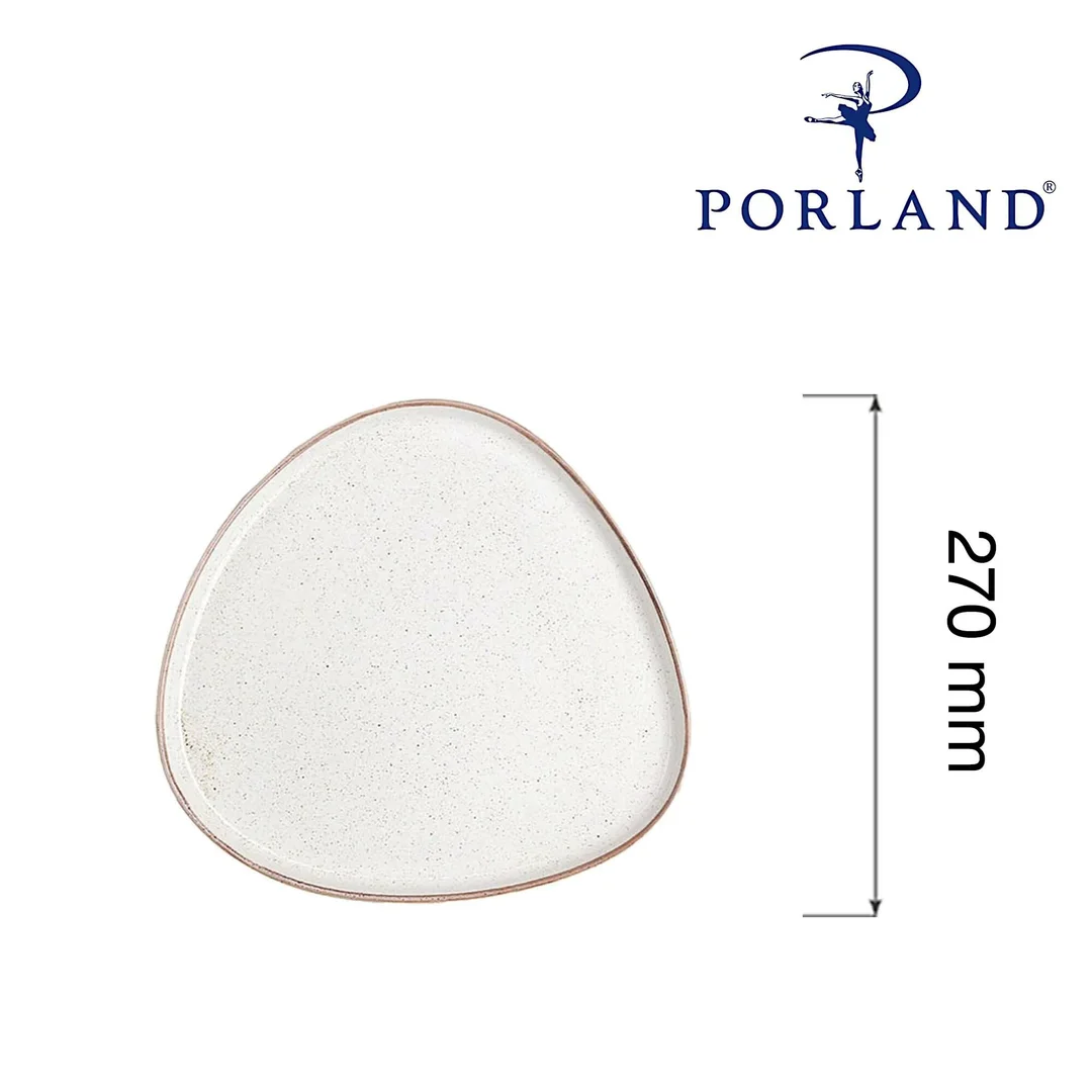 Talerz trójkątny Sand, 270mm — zdjęcie 2
