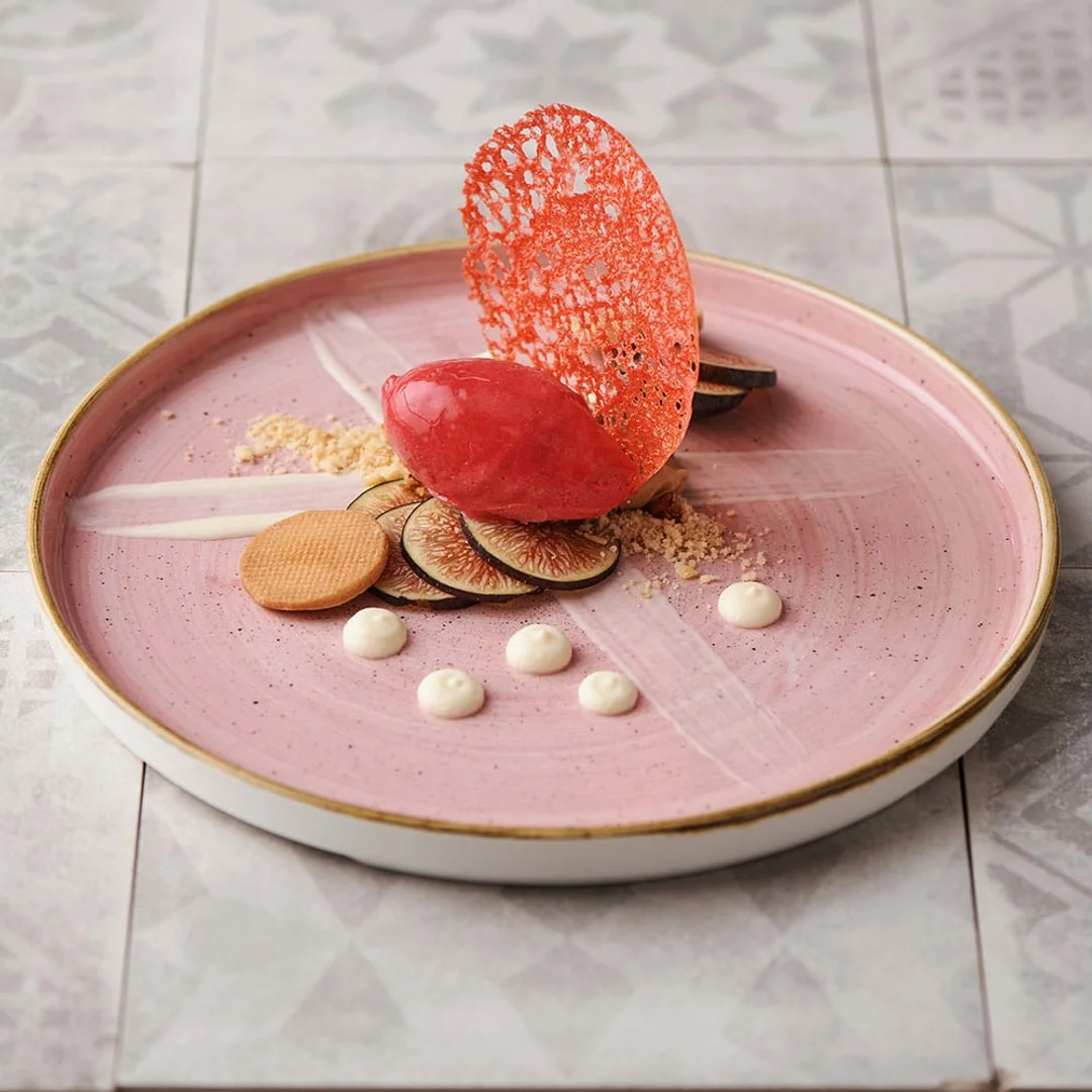 Talerz z wysokim rantem Petal Pink, 260mm — zdjęcie 9