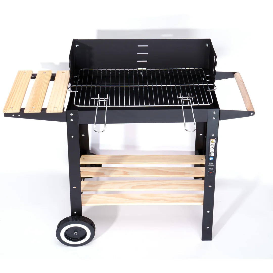 Grill węglowy ogrodowy PARIL na kółkach — zdjęcie 5