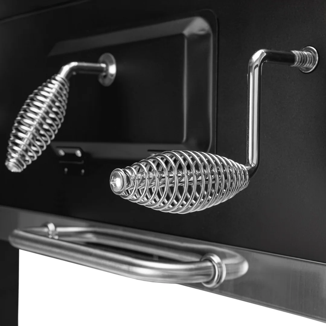 Grill węglowy ogrodowy z pokrywą MEJOR — zdjęcie 13