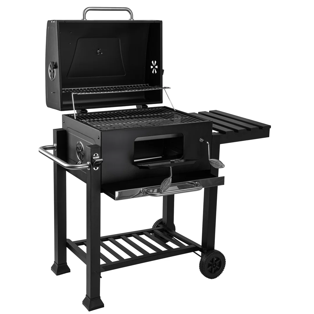 Grill węglowy ogrodowy z pokrywą MEJOR — zdjęcie 20