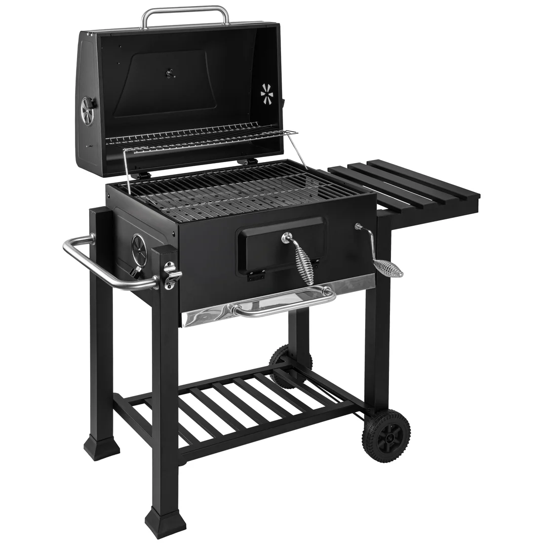 Grill węglowy ogrodowy z pokrywą MEJOR — zdjęcie 7