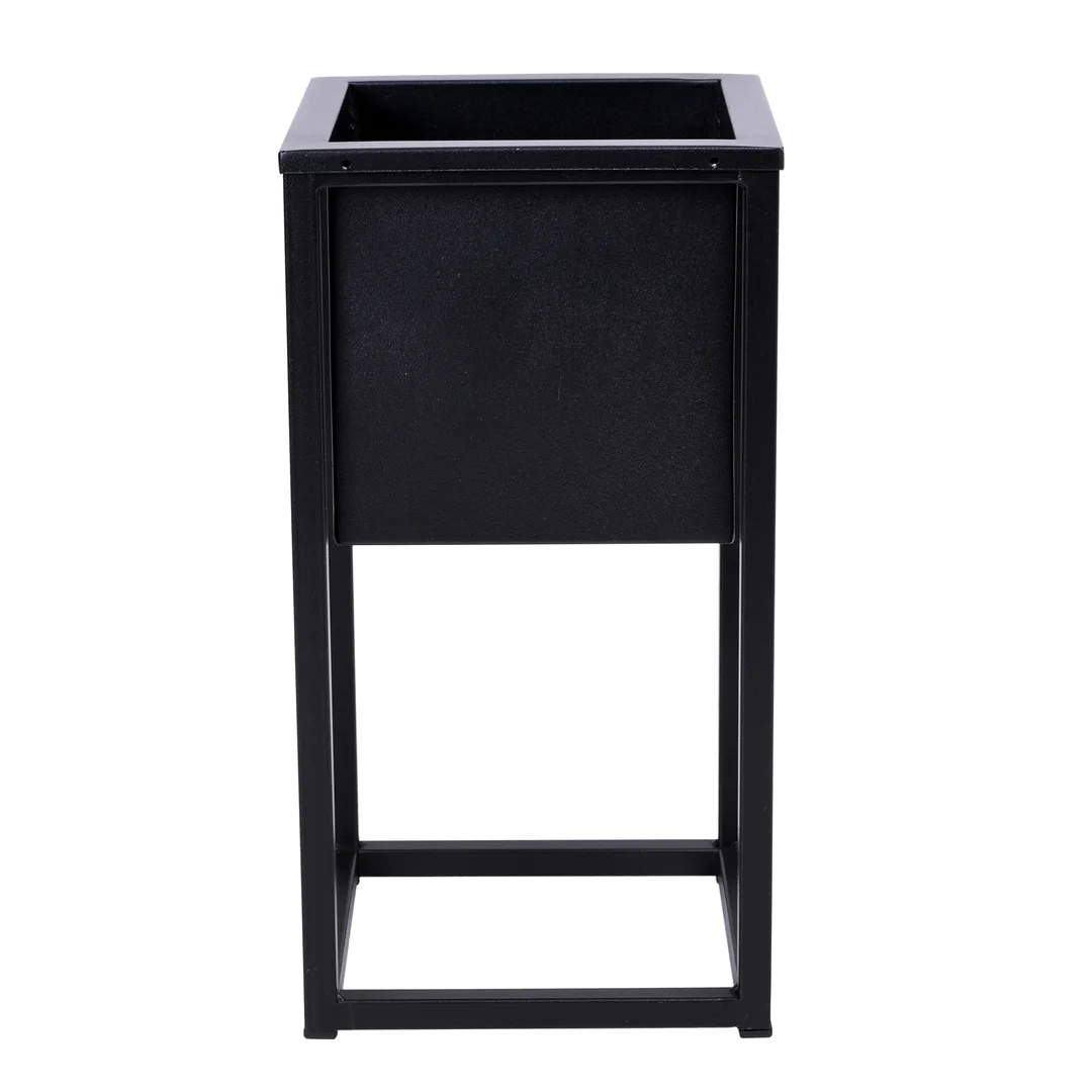 Kwietnik Concove loft 40 cm czarny — zdjęcie 8