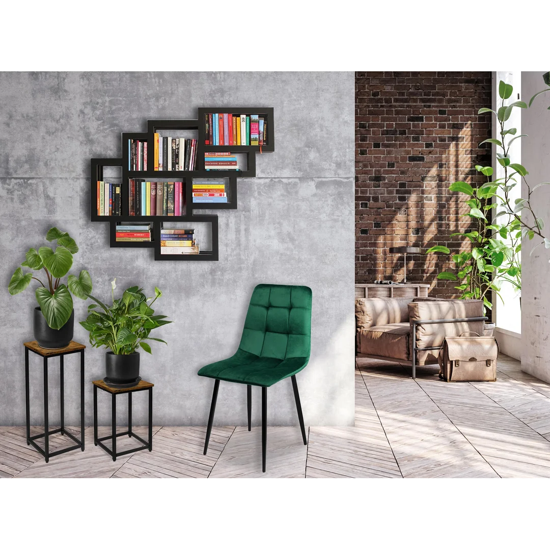 Kwietnik loftowy ARBEN RUSTIC loft czarny 60 cm — zdjęcie 2