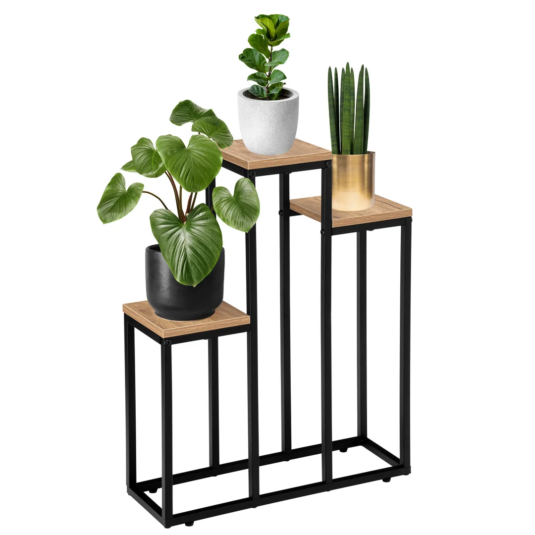 Kwietnik metalowy loft AGRAS CRAFT stojak na kwiaty — zdjęcie 4