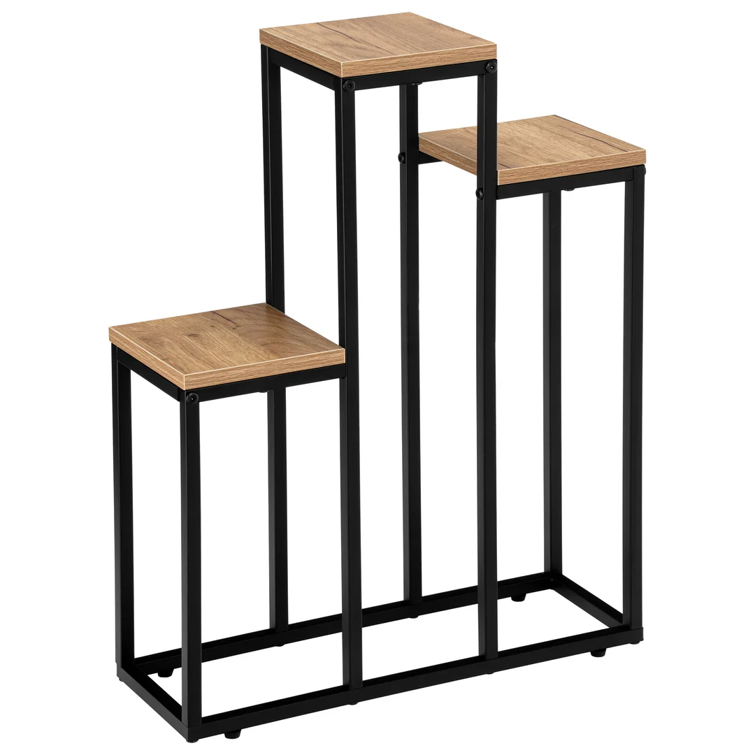 Kwietnik metalowy loft AGRAS CRAFT stojak na kwiaty — zdjęcie 5