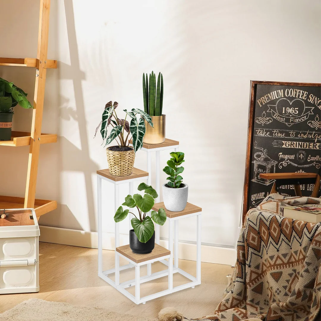 Kwietnik stojący biały Mogren Craft — zdjęcie 4
