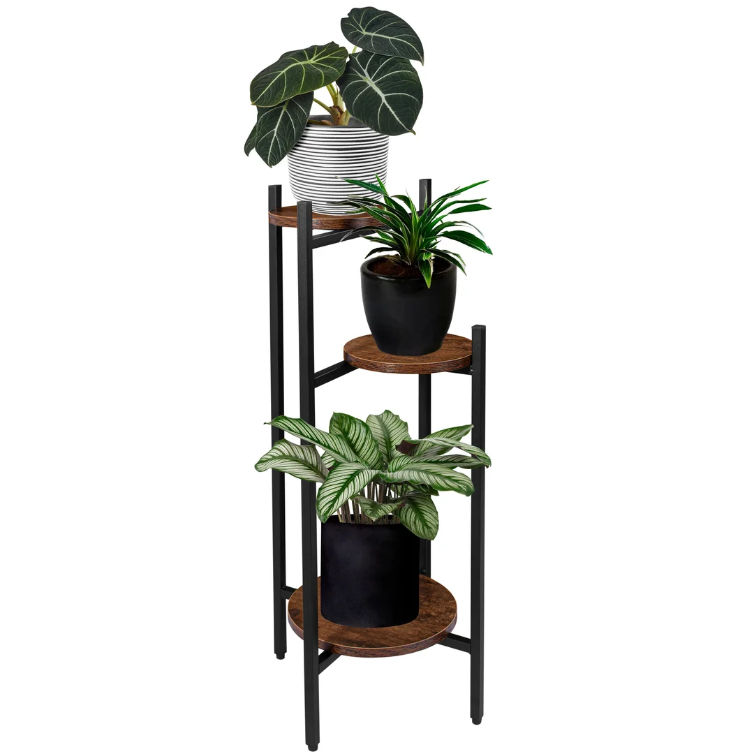 Kwietnik stojący loft Tretorri Rustic stojak na kwiaty — zdjęcie 5