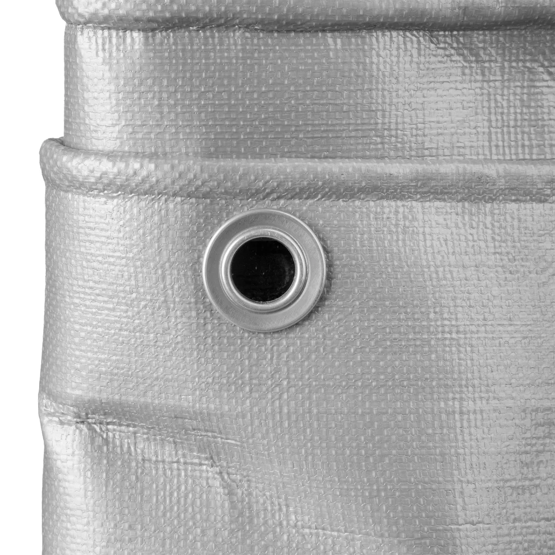 Plandeka 6x8m srebrna GRENTO 260GSM — zdjęcie 7