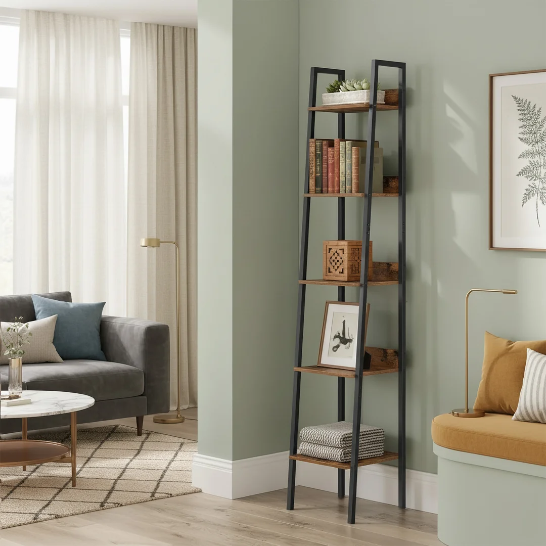 Regał industrialny loft Riven Rustic — zdjęcie 3