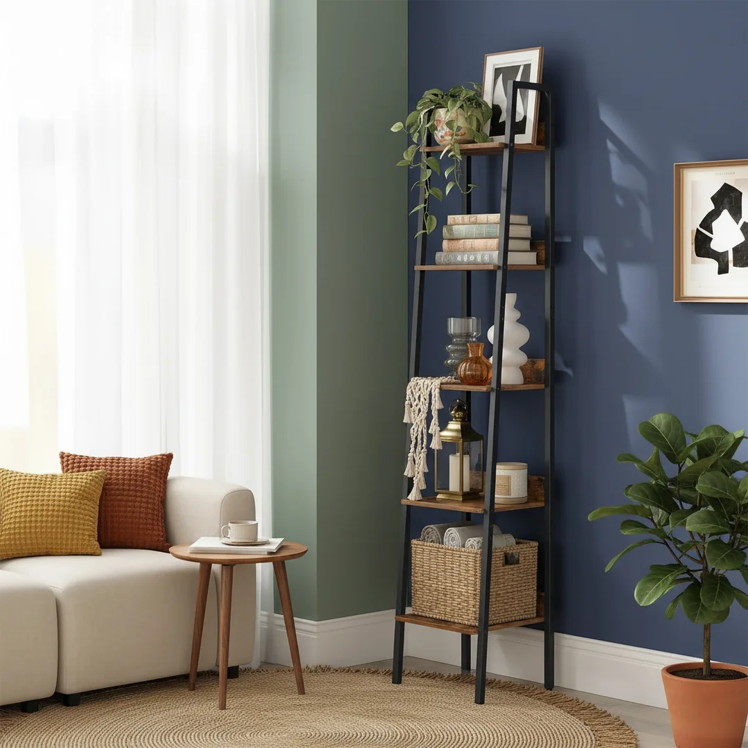 Regał industrialny loft Riven Rustic — zdjęcie 4