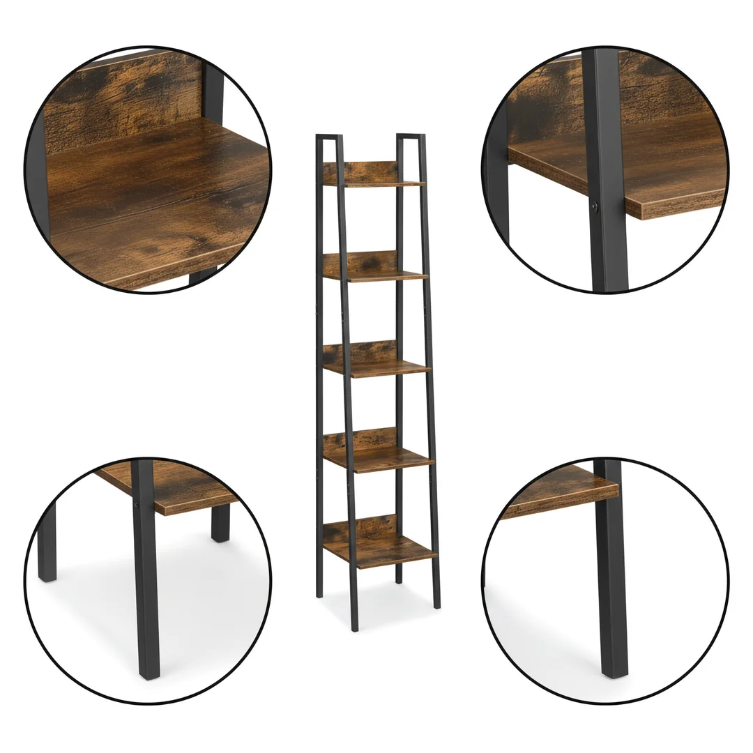 Regał industrialny loft Riven Rustic — zdjęcie 9
