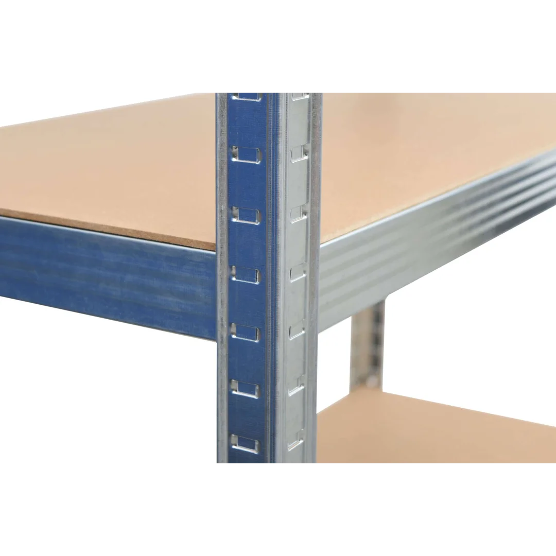 Regał magazynowy 5 poziomów 625 kg 150 x 75 x 30 cm — zdjęcie 11