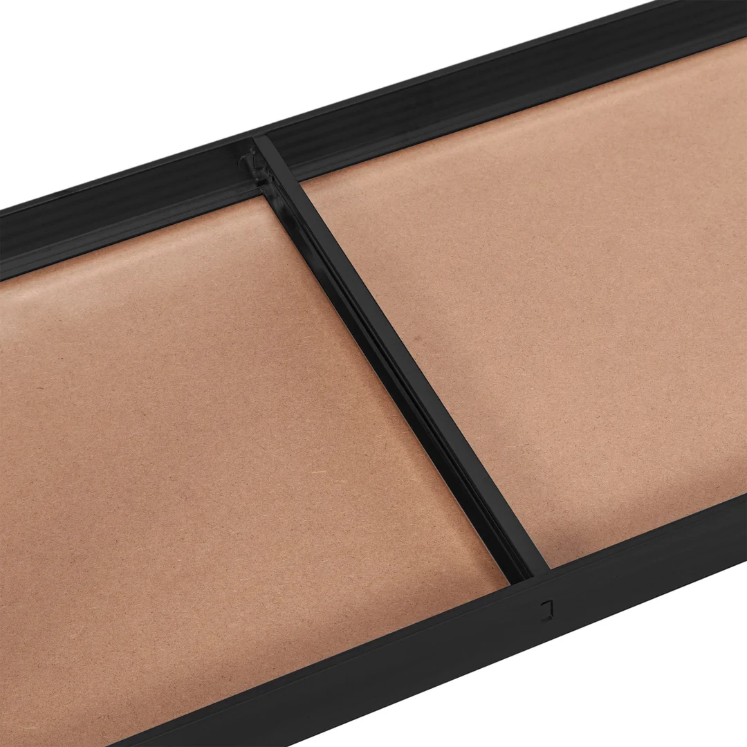 Regał magazynowy 5 poziomów czarny 625kg 150x75x30 cm — zdjęcie 7