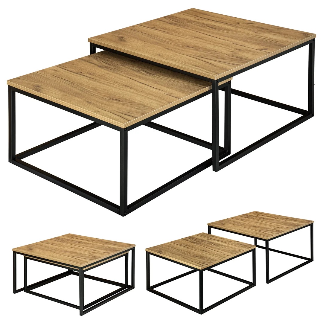 Stoliki kawowe loft Velen Craft — zdjęcie 5