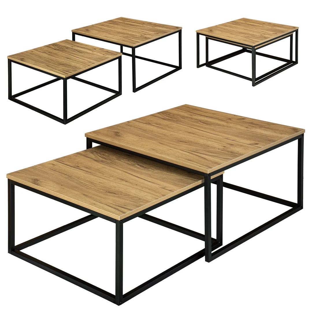 Stoliki kawowe loft Velen Craft — zdjęcie 6