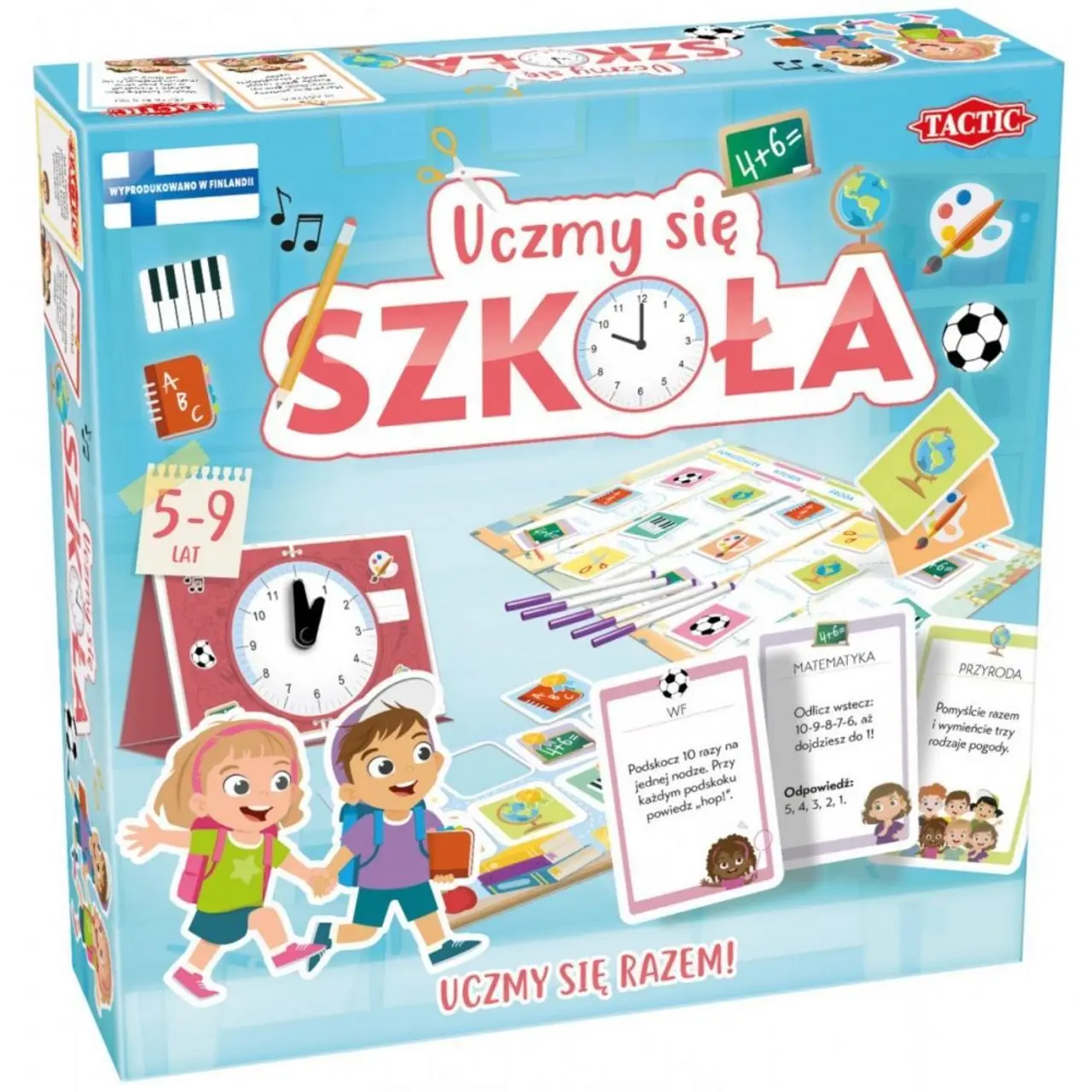 Gra uczmy się: szkoła
