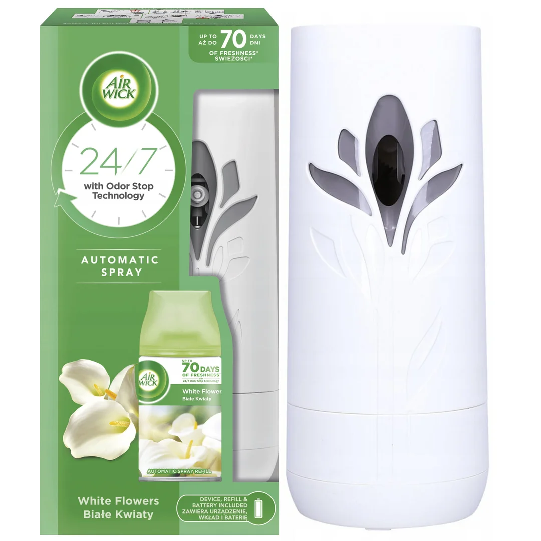 Air Wick Freshmatic Białe Kwiaty/White Flowers 250 ml Komplet