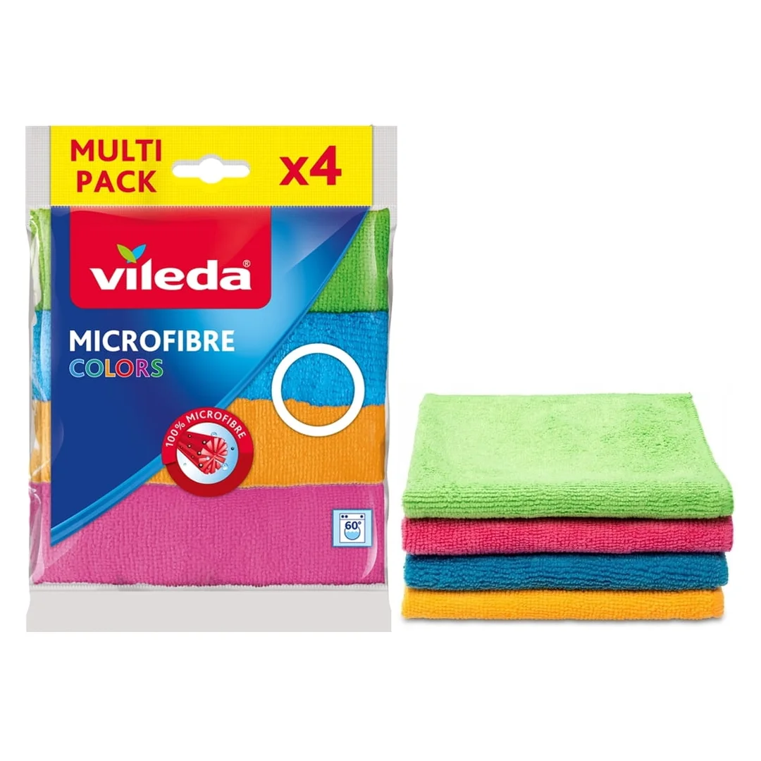 Ściereczka Vileda Mikrofibra COLORS 4 szt.