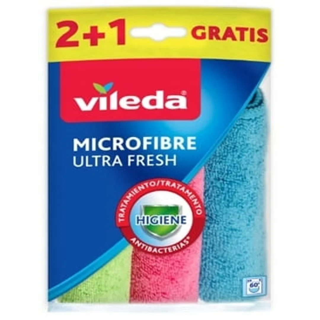 Ściereczka Vileda Mikrofibra Ultra Fresh 3 szt.