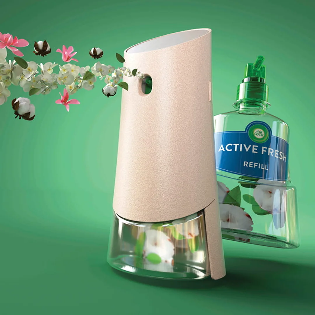 Air Wick Active Fresh Wkład Kwiat Bawełny/Fresh Cotton 228 ml — zdjęcie 9