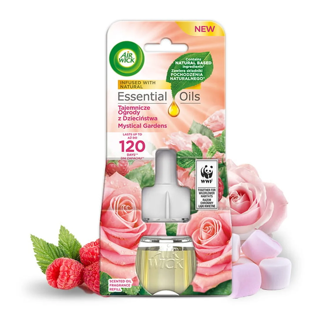 Air Wick Elektryczny Tajemnicze Ogrody z Dzieciństwa/Mystical Gardens 19 ml Wkład — zdjęcie 2