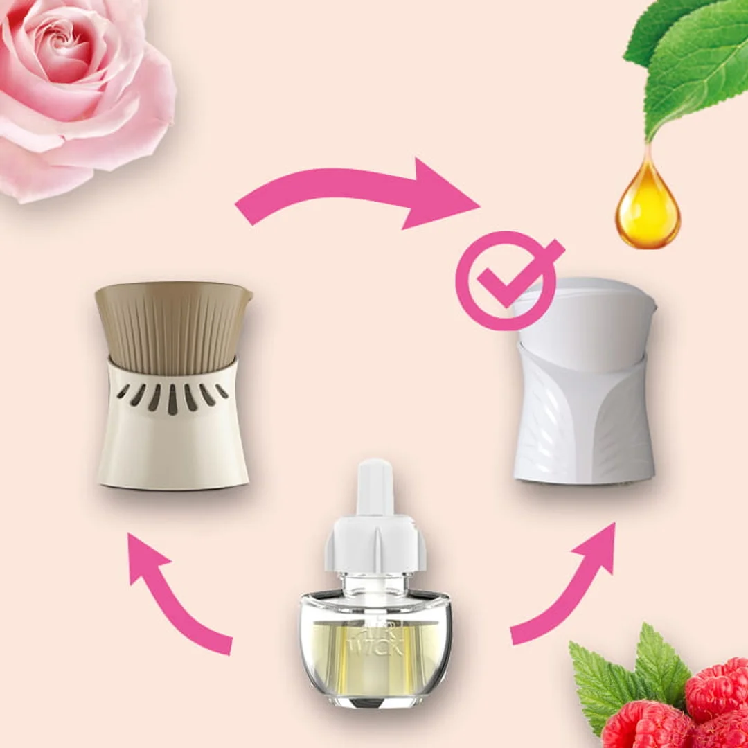 Air Wick Elektryczny Tajemnicze Ogrody z Dzieciństwa/Mystical Gardens 19 ml Wkład — zdjęcie 5