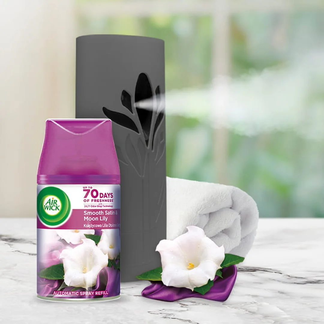 AIR WICK Freshmatic Księżycowa Lilia Otulona Satyną/Satin Moon Lily 250ml Wkład — zdjęcie 2