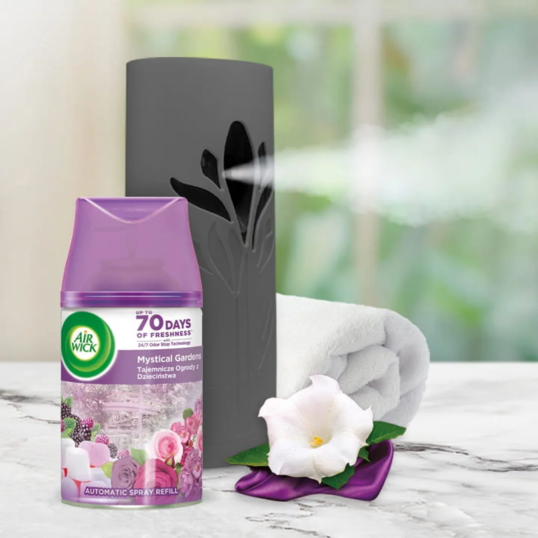 Air Wick Freshmatic Tajemnicze Ogrody z Dzieciństwa/Mystical Gardens 250 ml Wkład — zdjęcie 3
