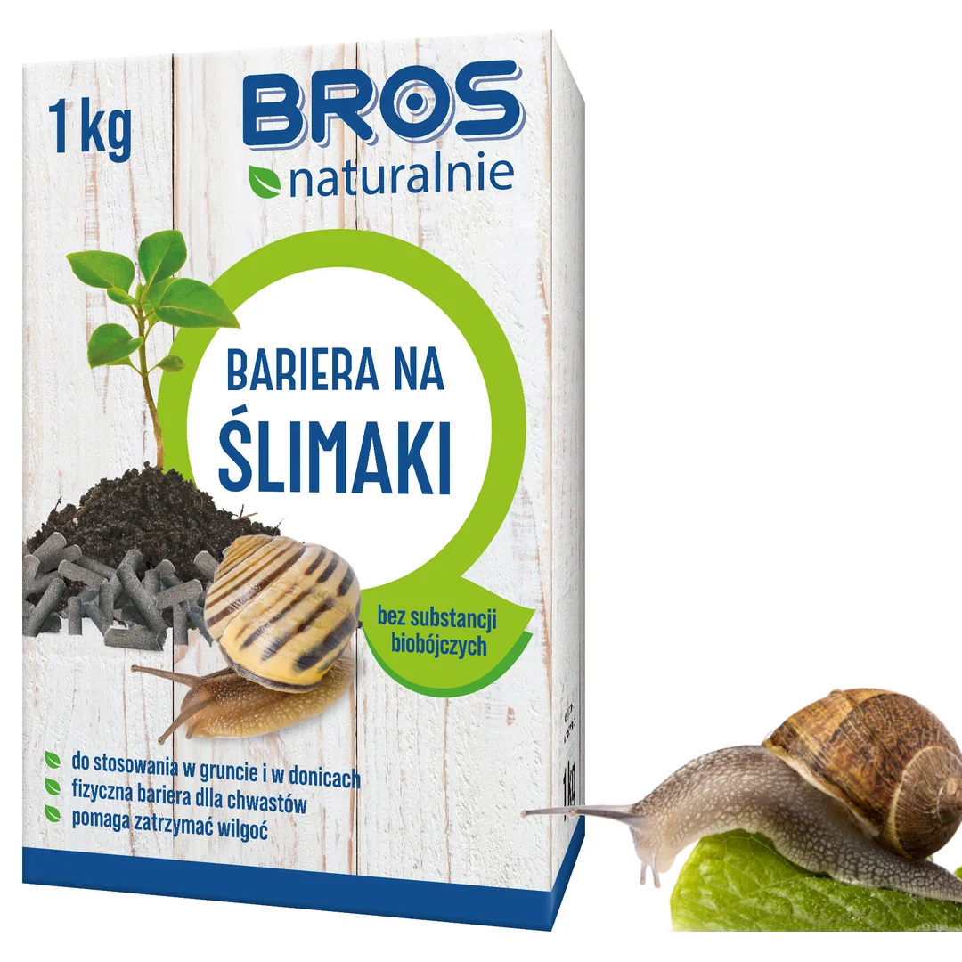 BROS NATURALNIE - bariera na ślimaki 1 kg — zdjęcie 2
