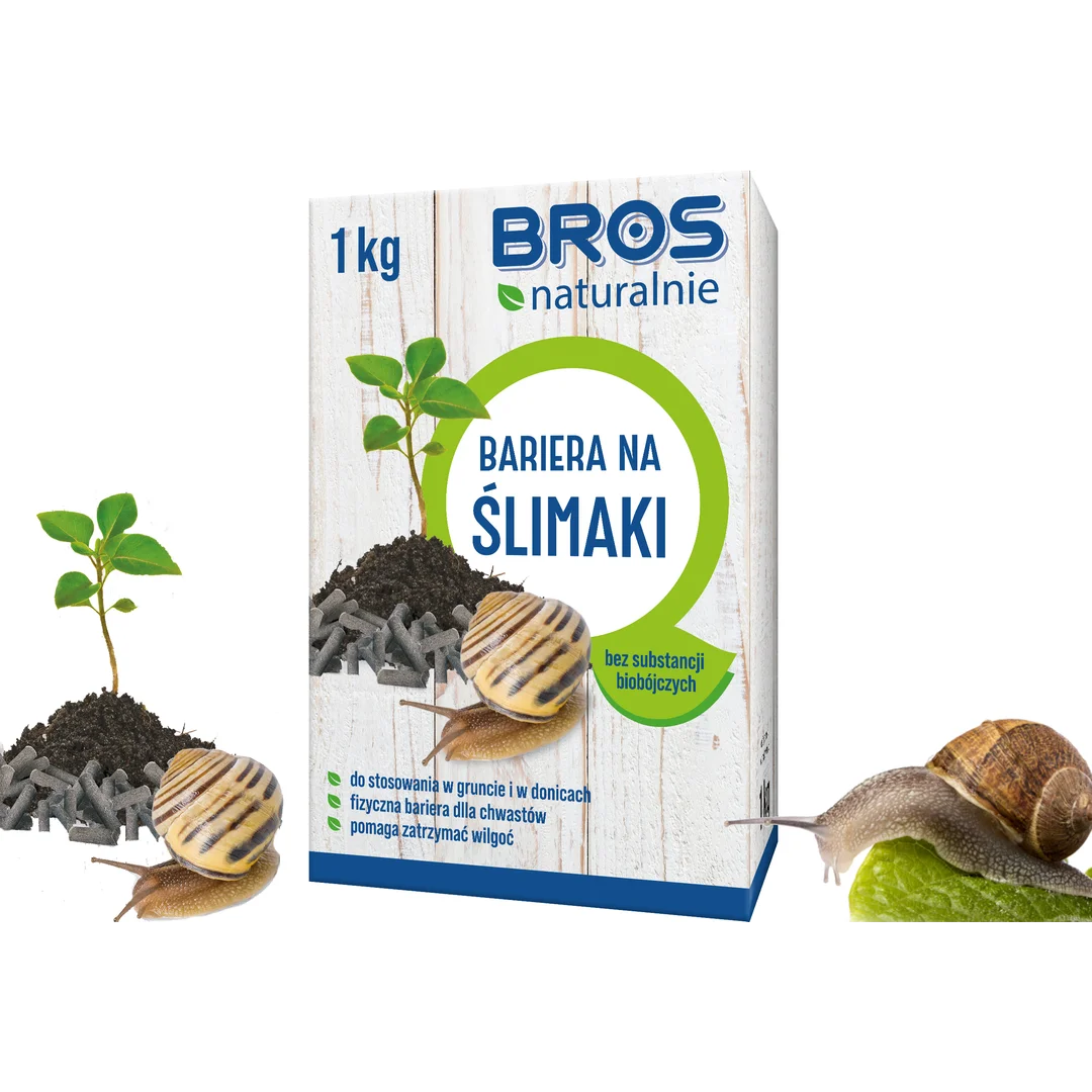 BROS NATURALNIE - bariera na ślimaki 1 kg — zdjęcie 4