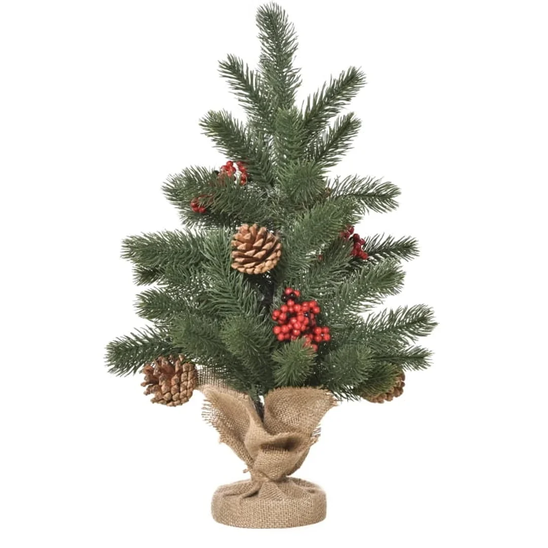Choinka Sztuczna Mini Z Ozdobami 55 Gałęzi 50 cm PAKO 830-386 — zdjęcie 2