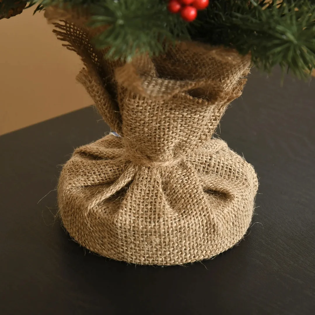Choinka Sztuczna Mini Z Ozdobami 55 Gałęzi 50 cm PAKO 830-386 — zdjęcie 10