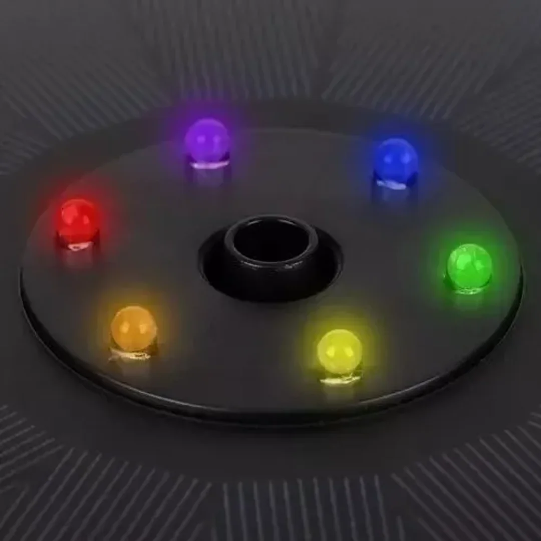 Fontanna Solarna Ogrodowa LED RGB Pływająca Moc 3 W 180 L/H 23227 — zdjęcie 12