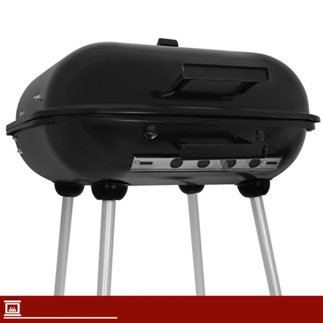 Grill Ogrodowy Z Pokrywą 53x77x46cm Kaminer — zdjęcie 15