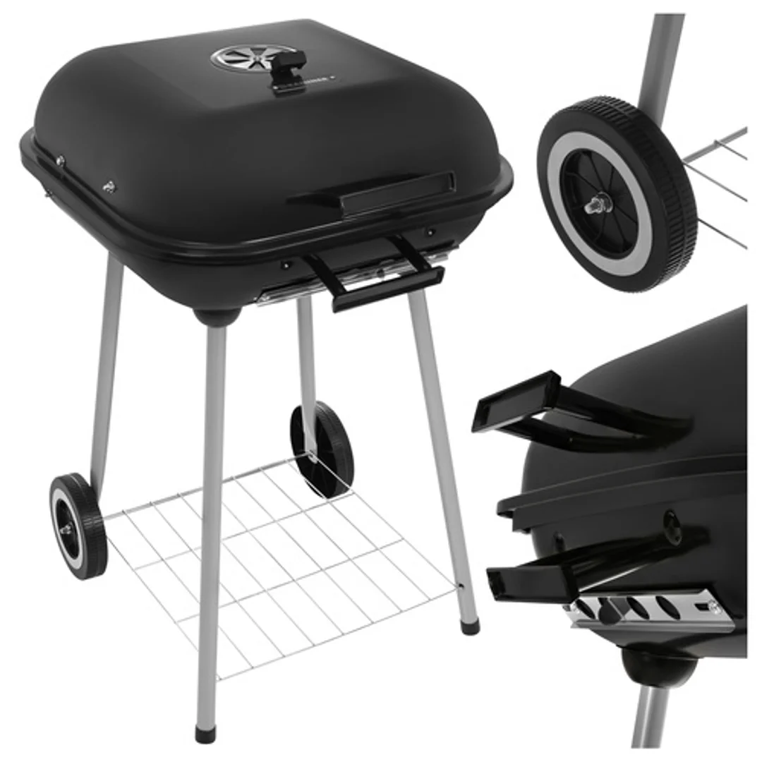 Grill Ogrodowy Z Pokrywą 53x77x46cm Kaminer — zdjęcie 16