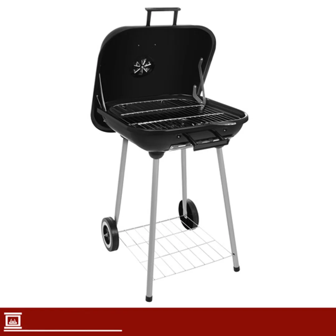 Grill Ogrodowy Z Pokrywą 53x77x46cm Kaminer — zdjęcie 6