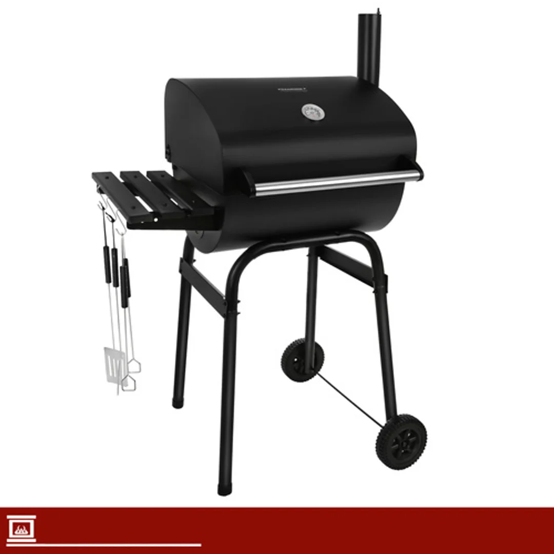 Grill Ogrodowy Z Pokrywą 82x51x117cm Kaminer — zdjęcie 6