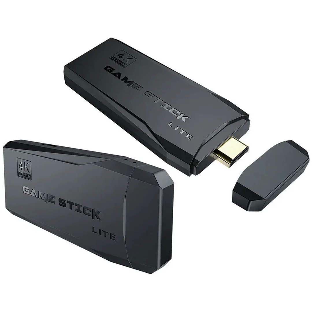 Konsola Do Gier Retro TV Hal Star 2 Pady Bezprzewodowe HDMI 64GB 20000 Gier — zdjęcie 19