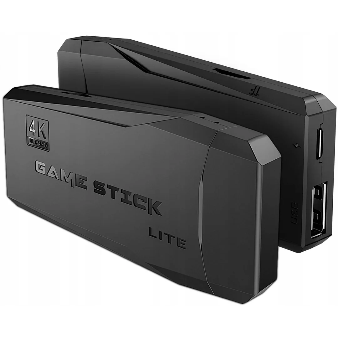 Konsola Do Gier Retro TV Hal Star 2 Pady Bezprzewodowe HDMI 64GB 20000 Gier — zdjęcie 8