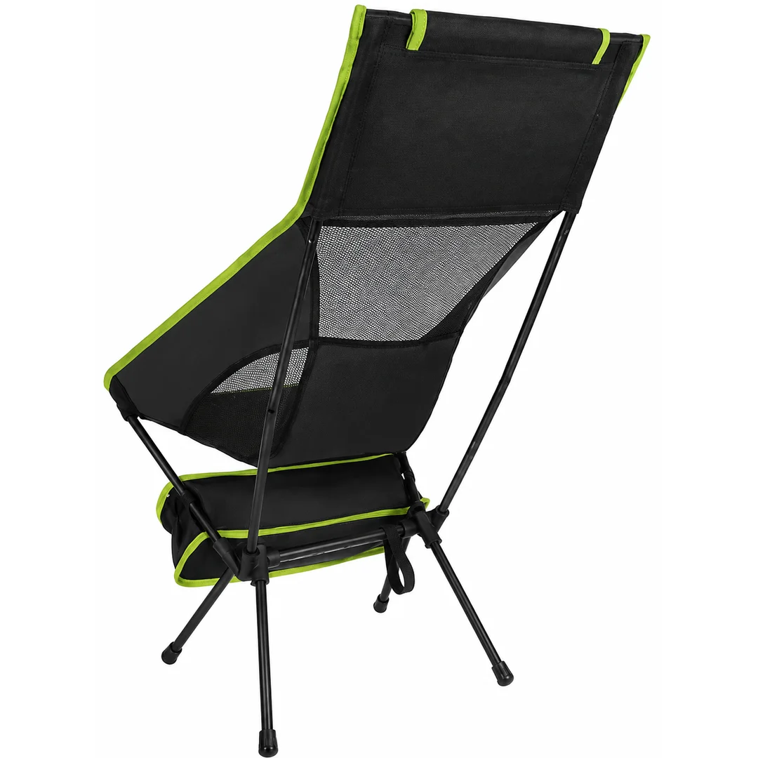 Krzesło Wędkarskie Składane Czarne Z Pokrowcem 41x52x86cm 120kg TRIZAND 27778 — zdjęcie 10