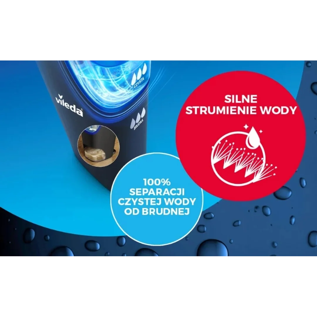 Mop płaski Vileda H2prO — zdjęcie 6