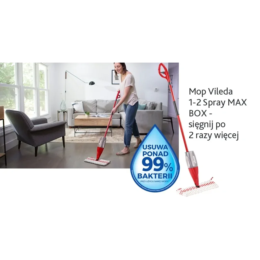 Mop Vileda 1-2 Spray MAX BOX — zdjęcie 8