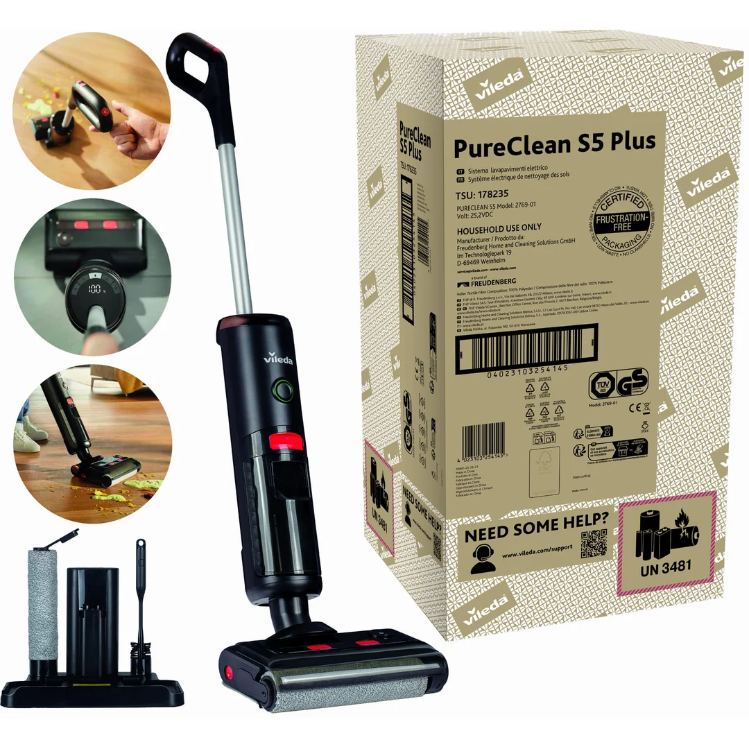 Odkurzacz myjący Vileda Pure Clean S5 Plus — zdjęcie 3