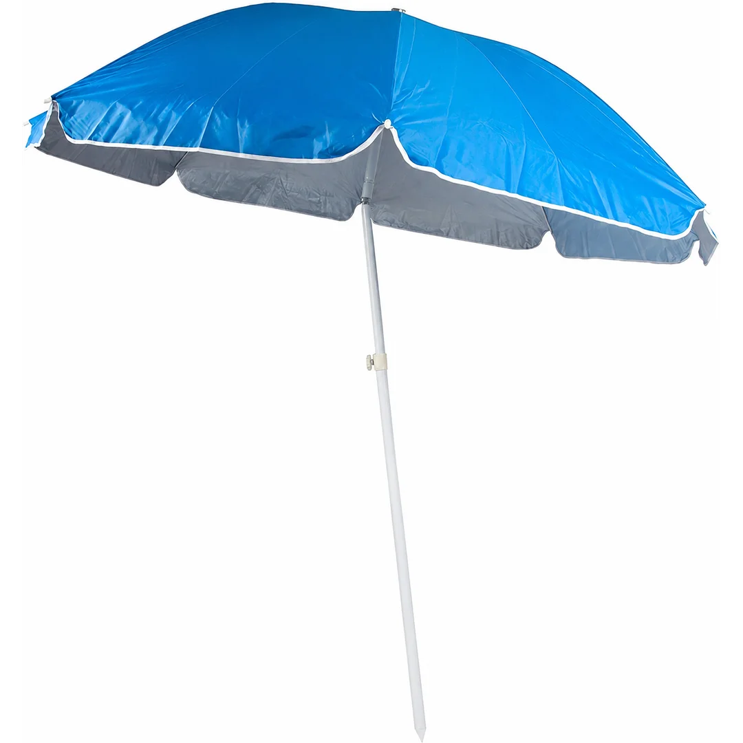 Parasol Plażowy Ogrodowy Balkonowy Duży XXl Z Filtrem UV 210cm Składany 14416 — zdjęcie 2