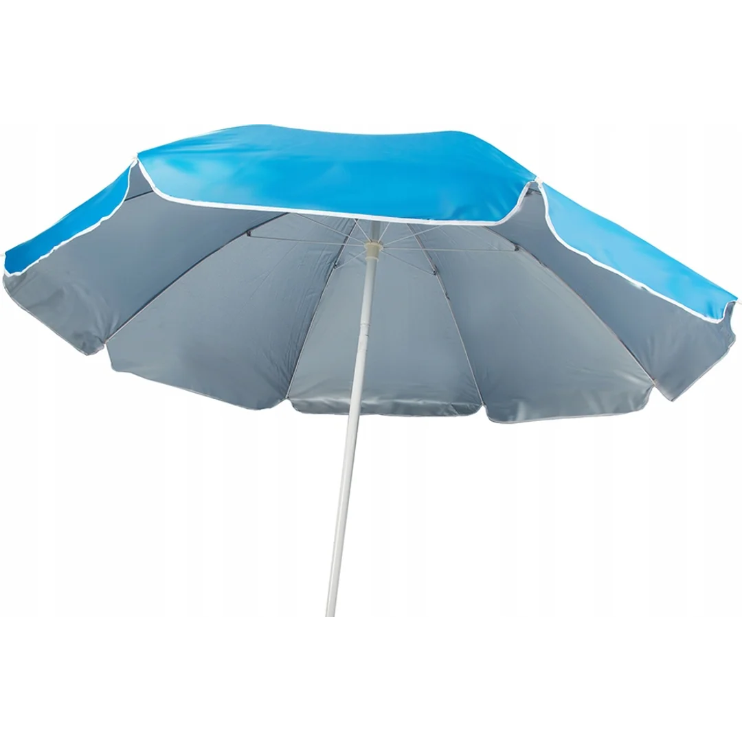 Parasol Plażowy Ogrodowy Balkonowy Duży XXl Z Filtrem UV 210cm Składany 14416 — zdjęcie 12